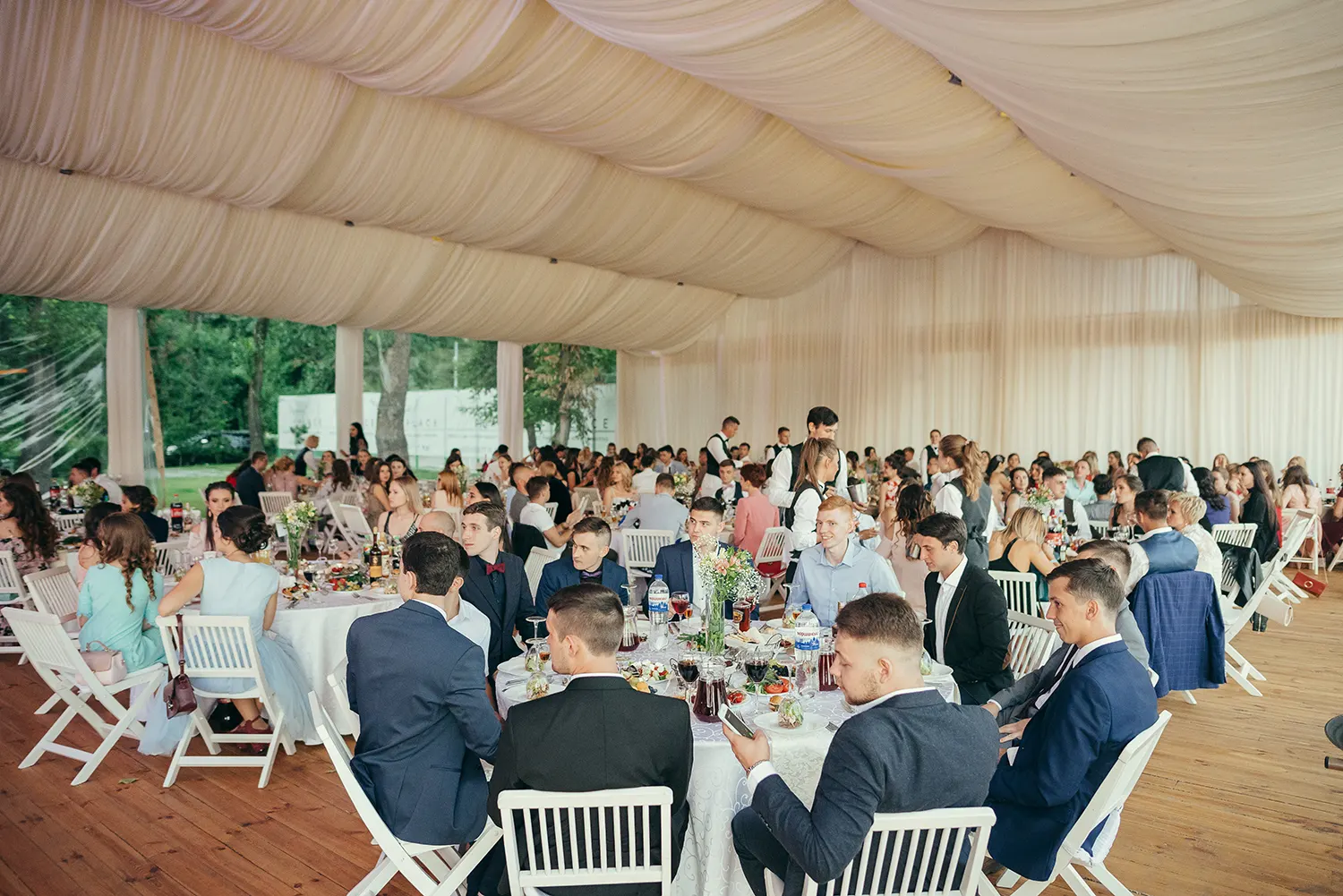 Живот-кейтерінг, випускний вечір університету Богомольця, вітальний фуршет та банкет